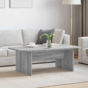 Salontafel 93x53x33 cm grijs bewerkt hout