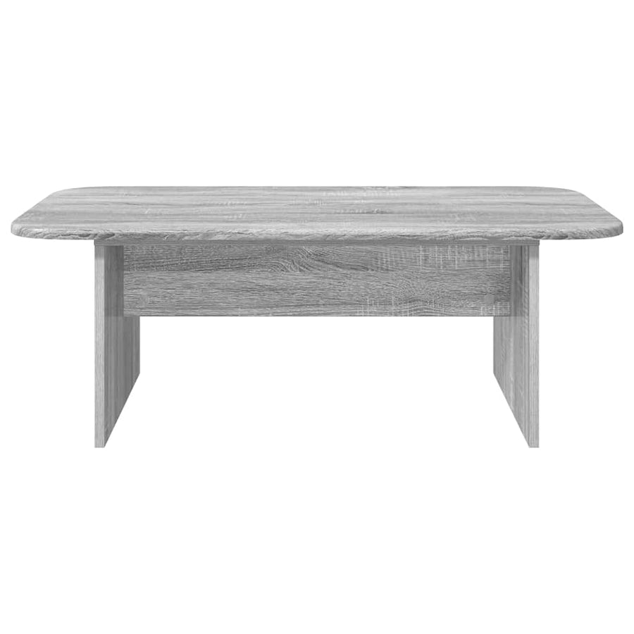 Salontafel Grijs Sonoma 93 x 53 x 33 cm Bewerkt hout