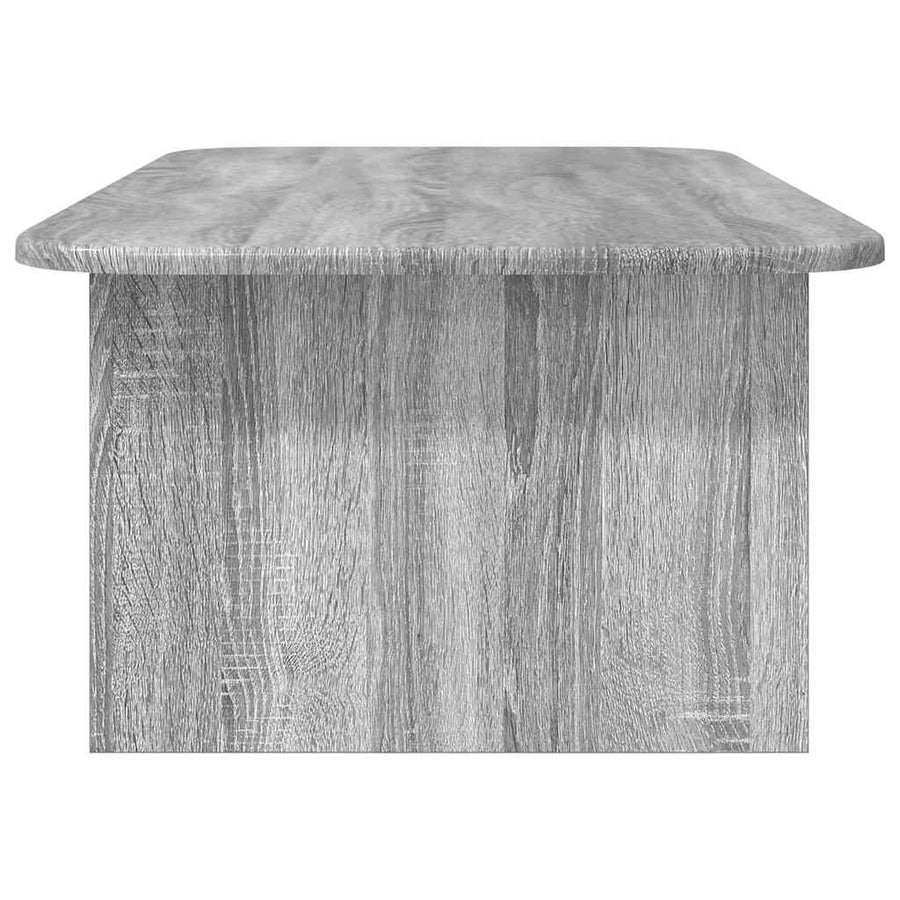 Salontafel Grijs Sonoma 93 x 53 x 33 cm Bewerkt hout