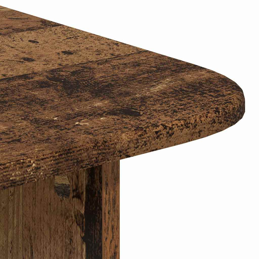 Salontafel Oudhout 93 x 53 x 33 cm Bewerkt hout