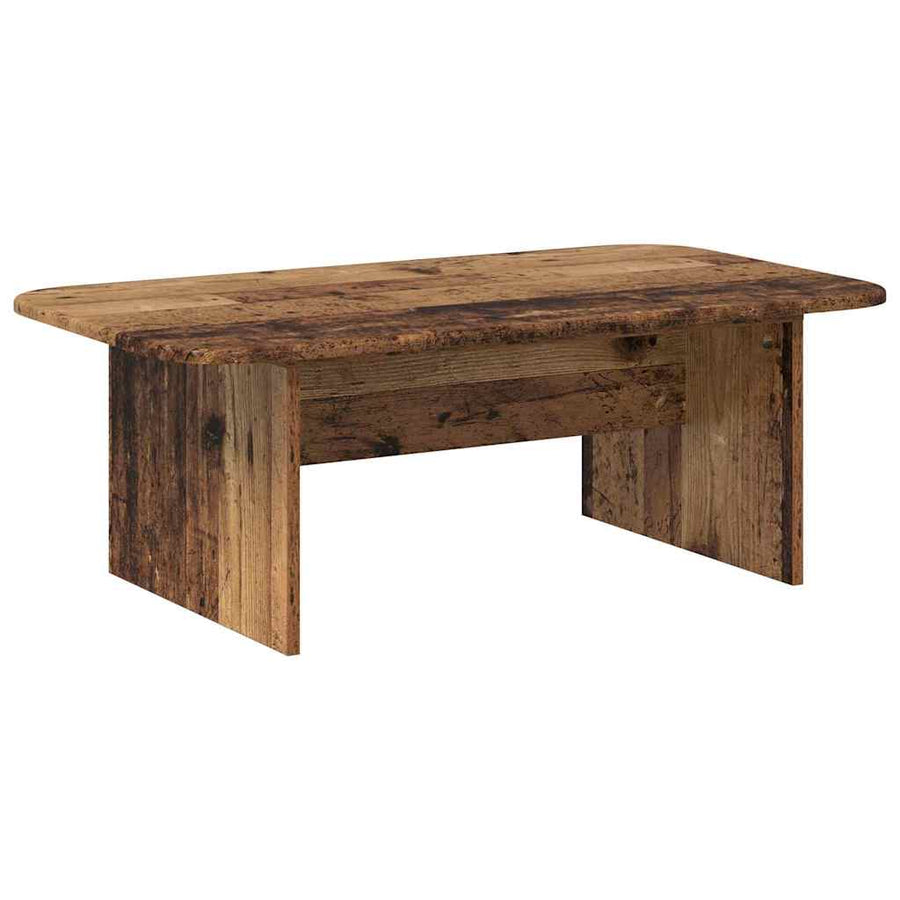 Salontafel Oudhout 93 x 53 x 33 cm Bewerkt hout