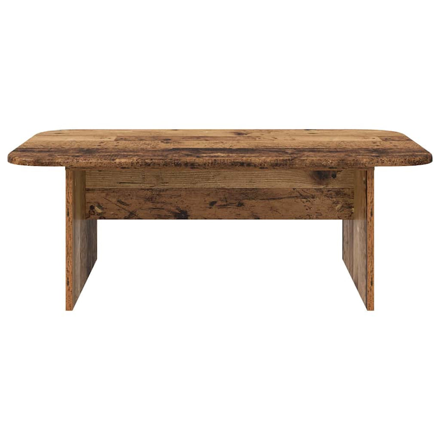 Salontafel Oudhout 93 x 53 x 33 cm Bewerkt hout