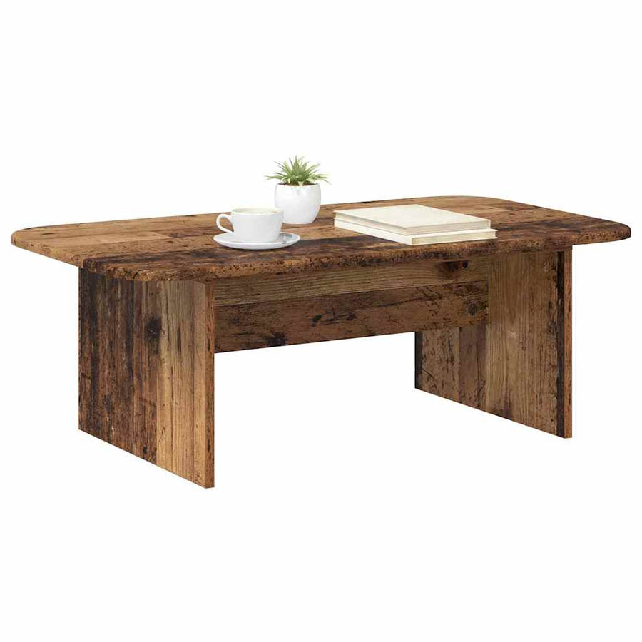 Salontafel Oudhout 93 x 53 x 33 cm Bewerkt hout