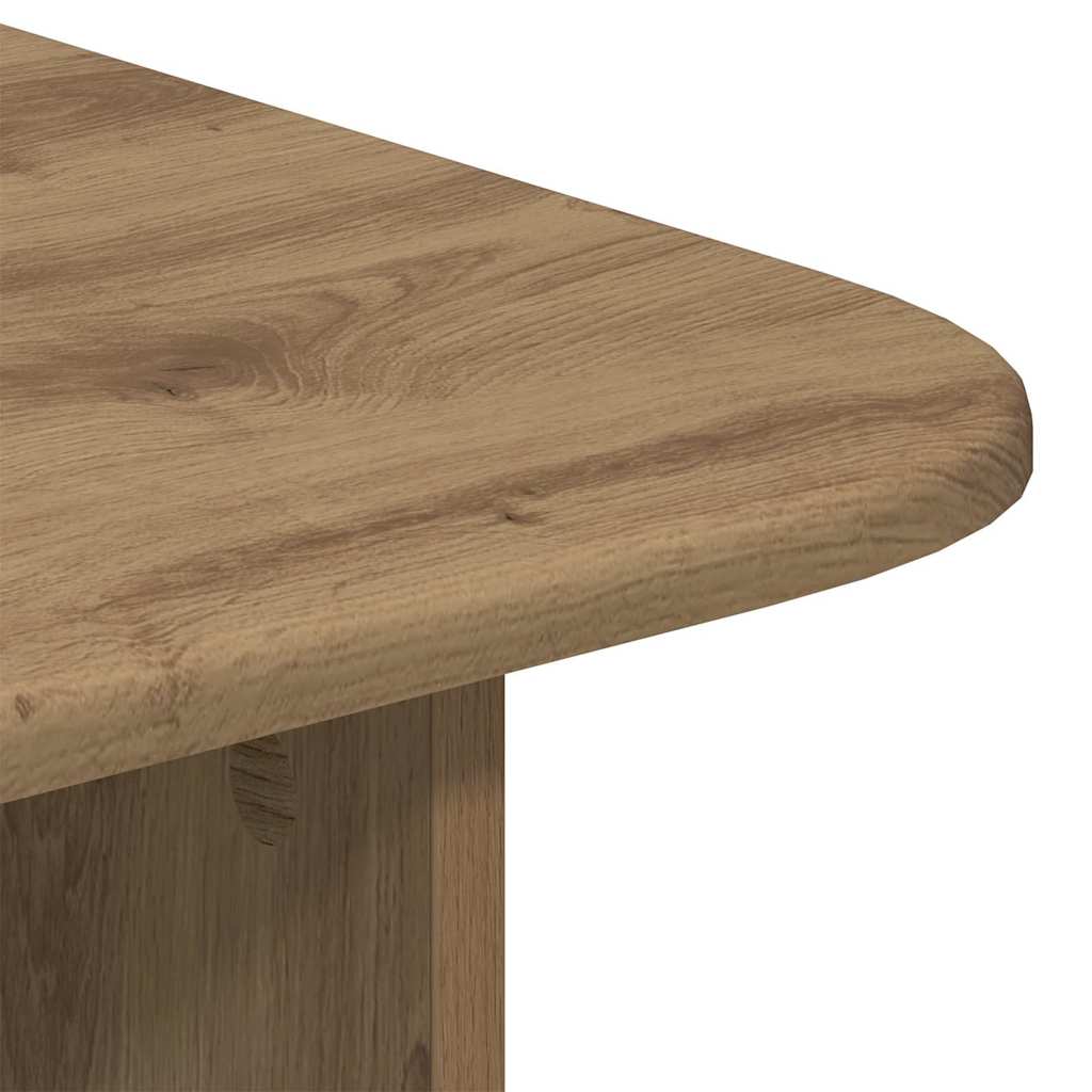 Salontafel Artisan Eiken 93 x 53 x 33 cm Bewerkt hout
