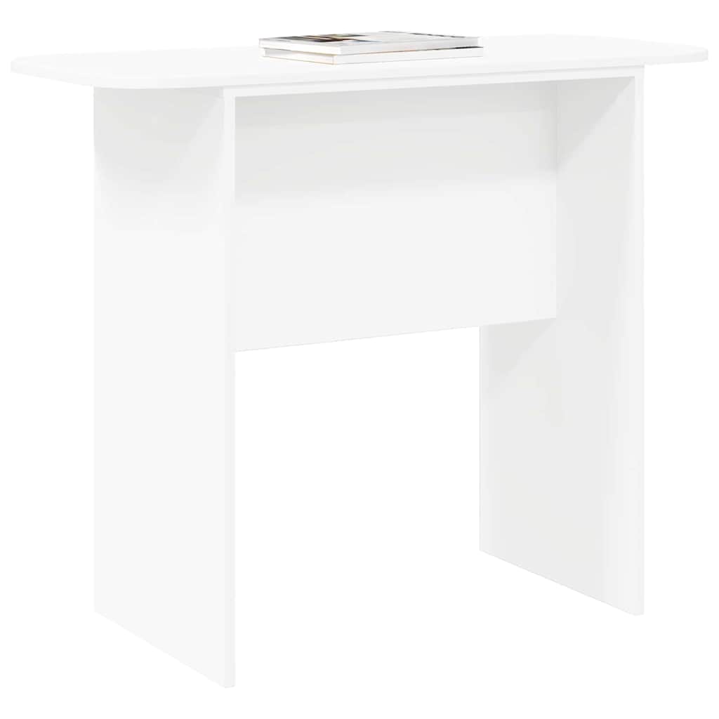 Wandtafel Wit 93 x 40 x 75 cm Bewerkt hout