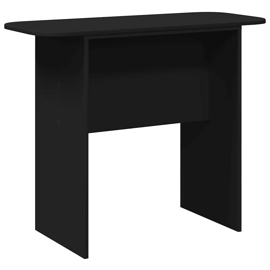 Wandtafel Zwart 93 x 40 x 75 cm Bewerkt hout
