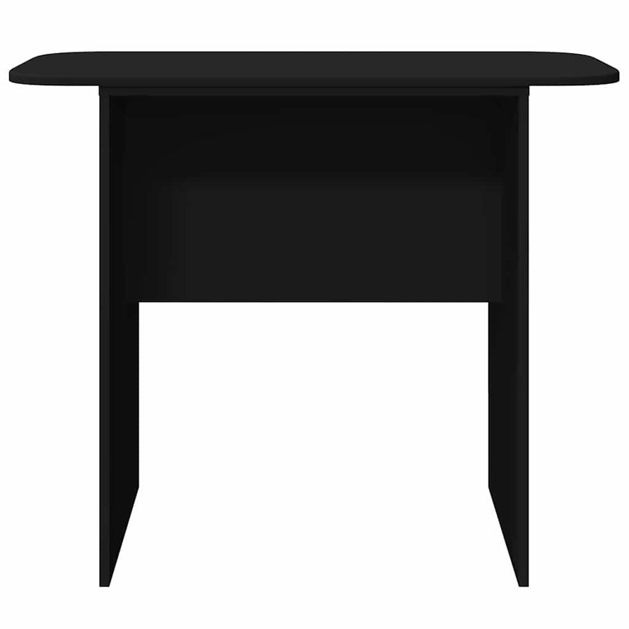 Wandtafel Zwart 93 x 40 x 75 cm Bewerkt hout