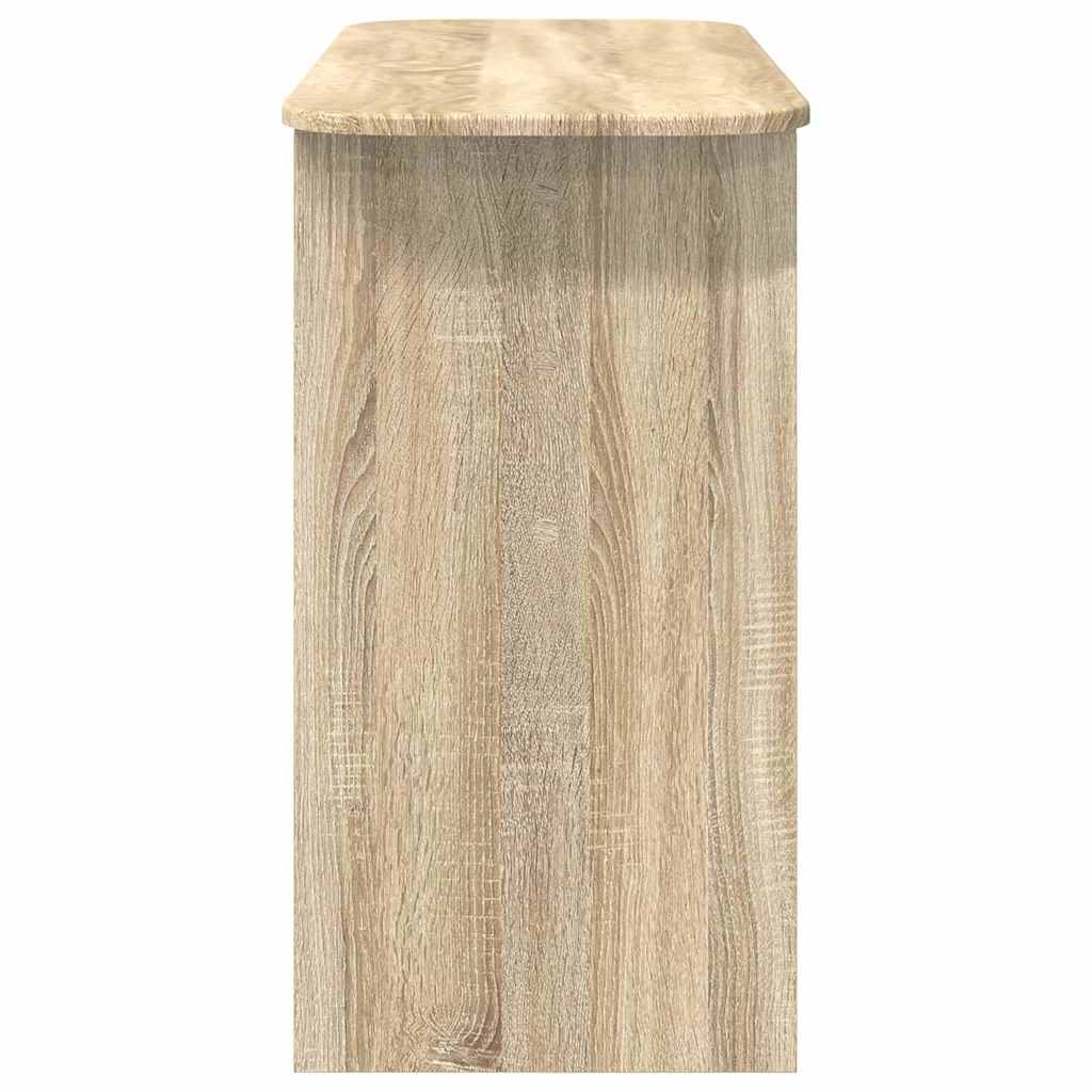 Wandtafel Sonoma Eiken 93 x 40 x 75 cm Bewerkt hout