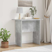 Wandtafel 93x40x75 cm beton grijs bewerkt hout