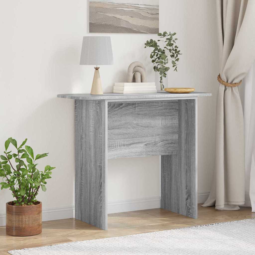 Wandtafel Grijs Sonoma 93 x 40 x 75 cm Bewerkt hout