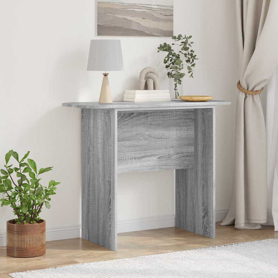 Wandtafel Grijs Sonoma 93 x 40 x 75 cm Bewerkt hout