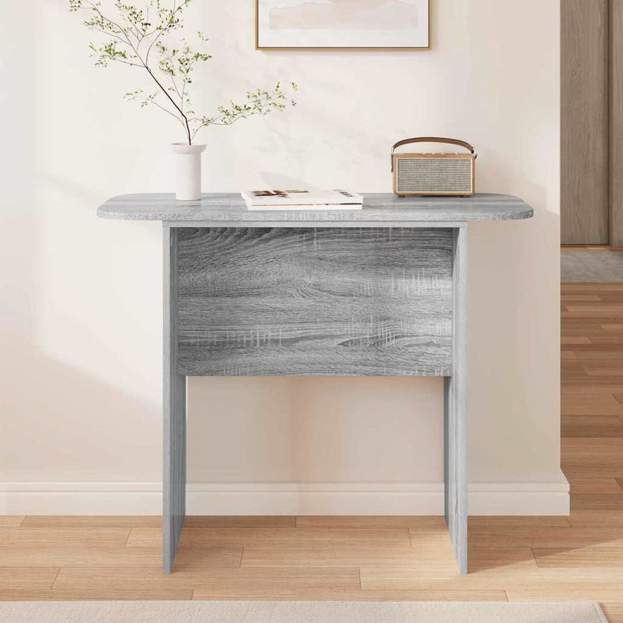 Wandtafel Grijs Sonoma 93 x 40 x 75 cm Bewerkt hout