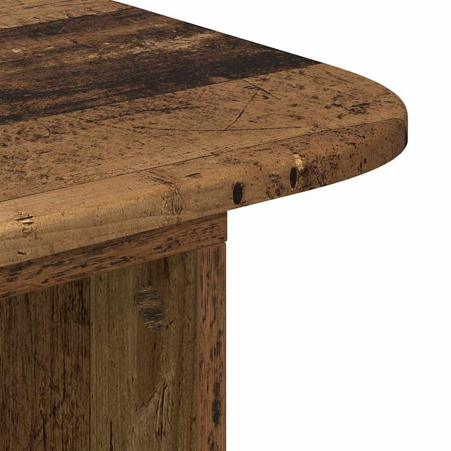 Wandtafel Oudhout 93 x 40 x 75 cm Bewerkt hout