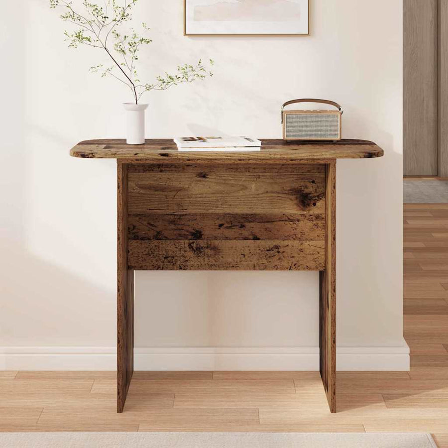 Wandtafel Oudhout 93 x 40 x 75 cm Bewerkt hout