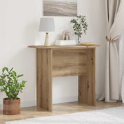 Wandtafel 93x40x75 cm bewerkt hout eiken
