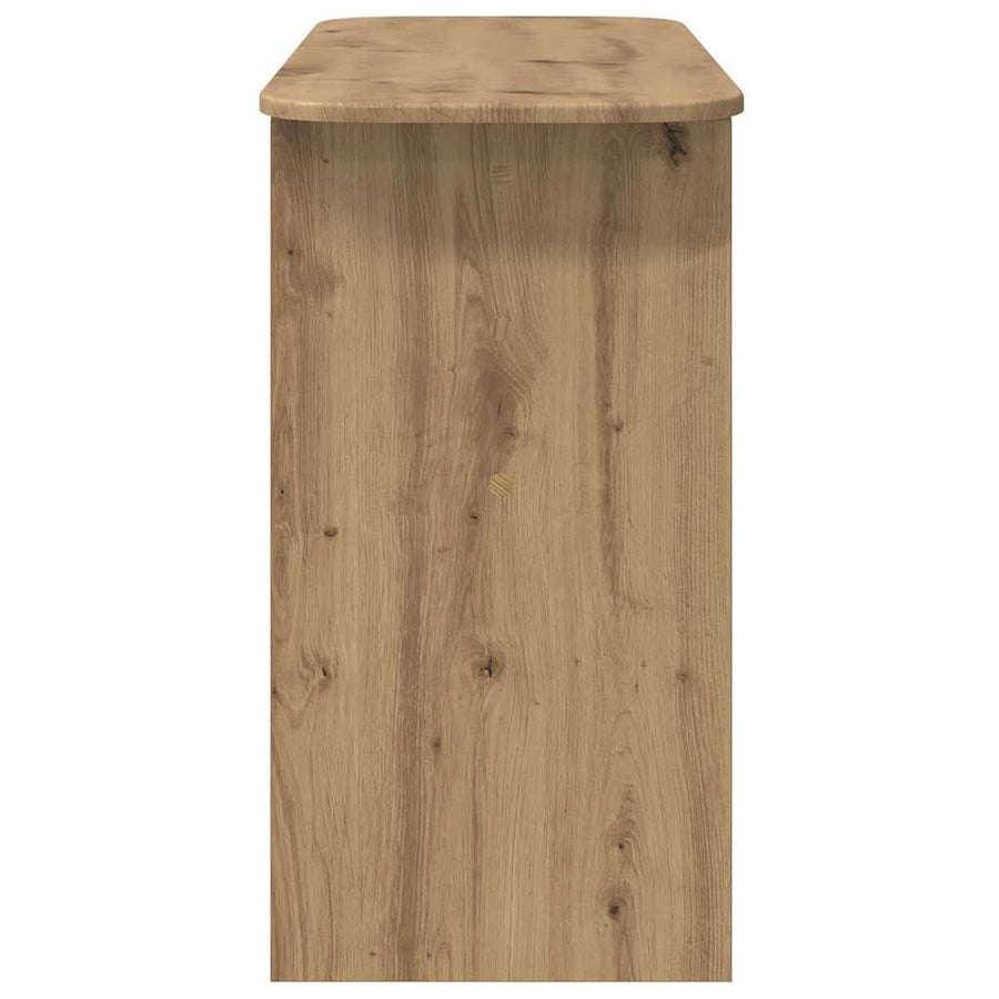 Wandtafel Artisan Eiken 93 x 40 x 75 cm Bewerkt hout