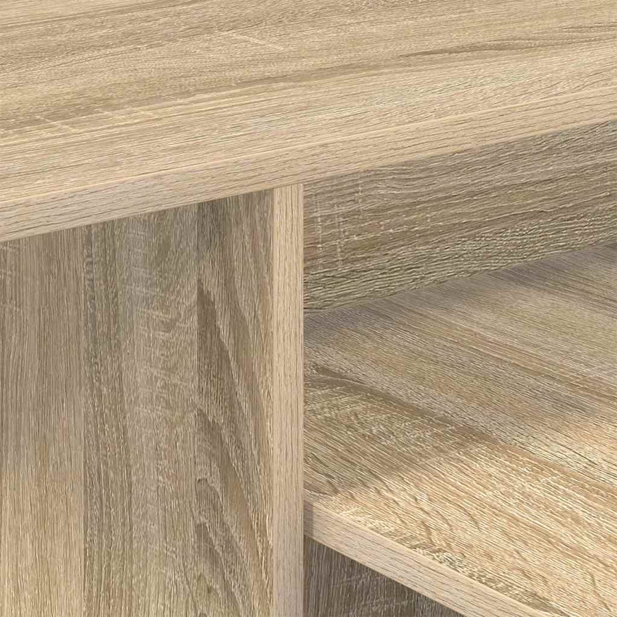 Wandtafel Sonoma Eiken 80 x 50 x 225 cm Bewerkt hout