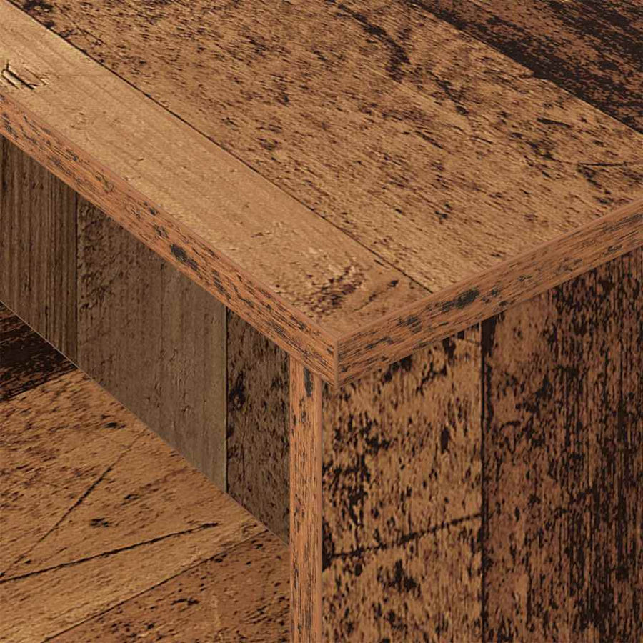 Wandtafel Oudhout 80 x 50 x 225 cm Bewerkt hout