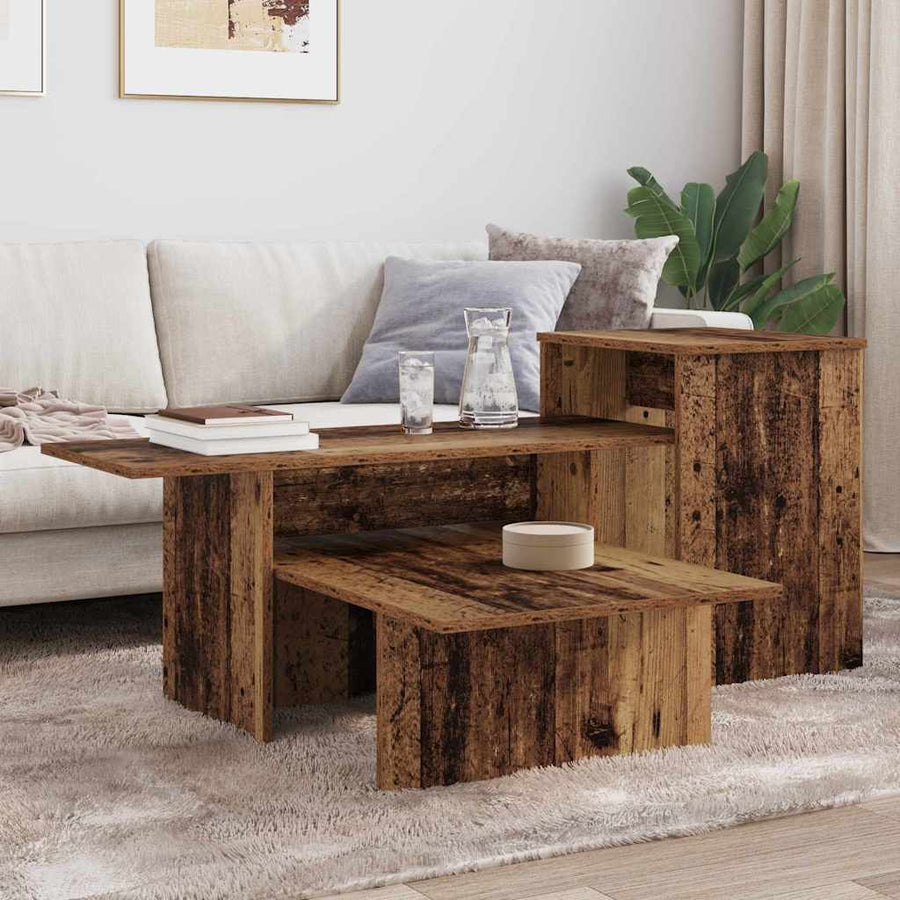 Wandtafel Oudhout 80 x 50 x 225 cm Bewerkt hout