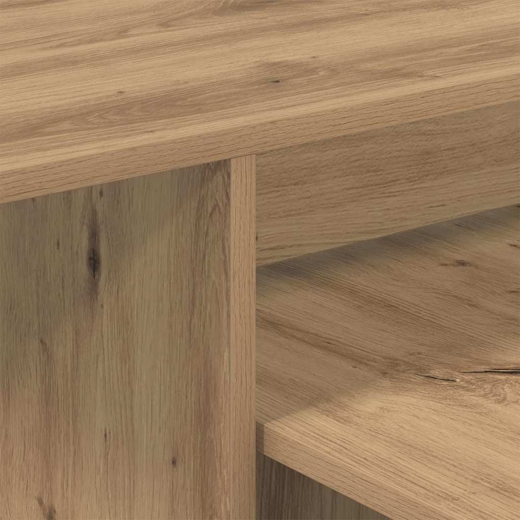 Wandtafel Artisan Eiken 80 x 50 x 225 cm Bewerkt hout