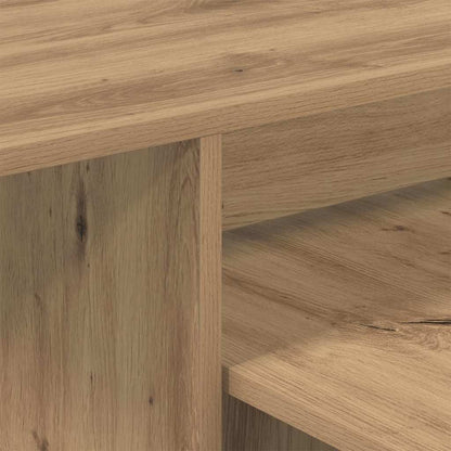 Wandtafel Artisan Eiken 80 x 50 x 225 cm Bewerkt hout