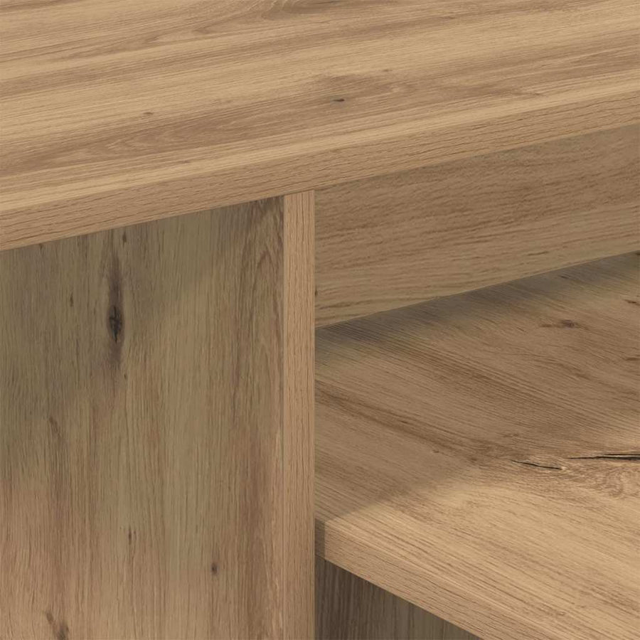 Wandtafel Artisan Eiken 80 x 50 x 225 cm Bewerkt hout