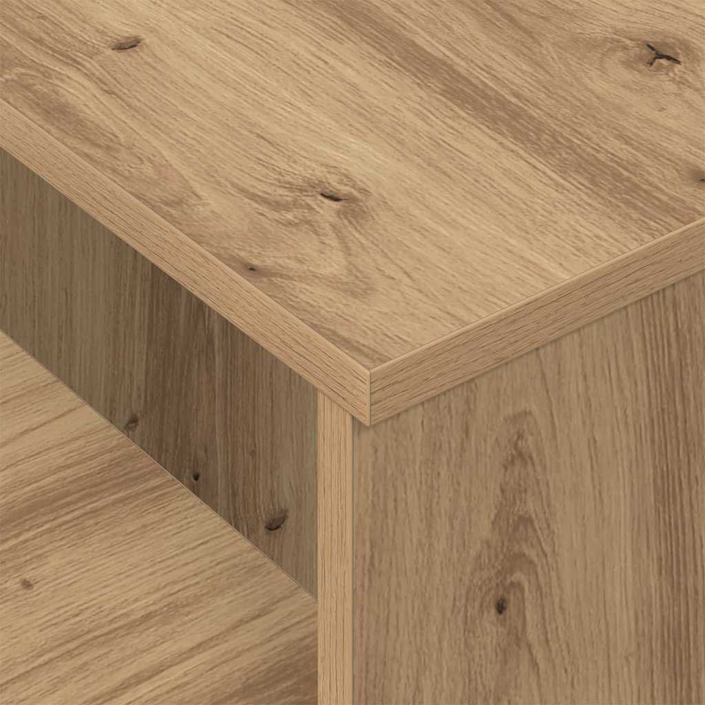 Wandtafel Artisan Eiken 80 x 50 x 225 cm Bewerkt hout