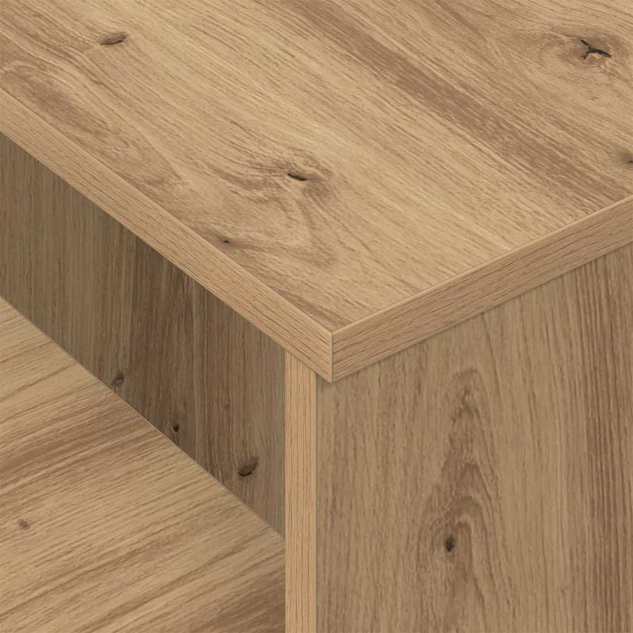 Wandtafel Artisan Eiken 80 x 50 x 225 cm Bewerkt hout