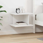 Bedside Cabinet White 40 x 30 x 25 cm Engineered wood
