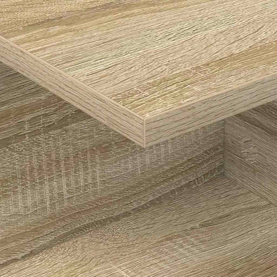 Nachtkastje Sonoma Eiken 40 x 30 x 25 cm Bewerkt hout