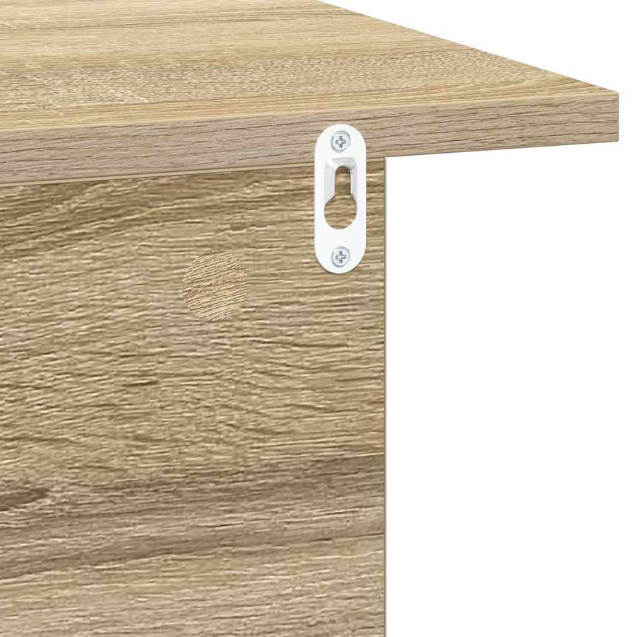 Nachtkastje Sonoma Eiken 40 x 30 x 25 cm Bewerkt hout