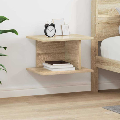Nachtkastje Sonoma Eiken 40 x 30 x 25 cm Bewerkt hout
