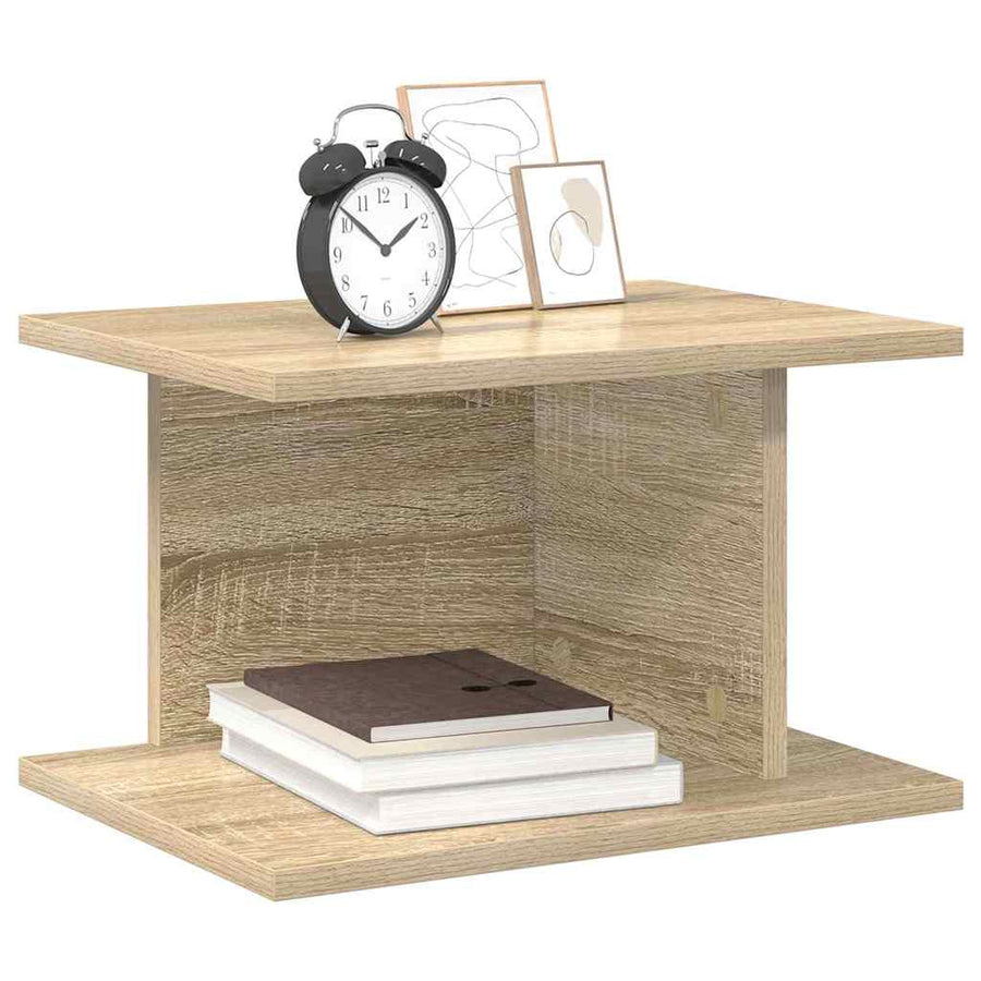 Nachtkastje Sonoma Eiken 40 x 30 x 25 cm Bewerkt hout