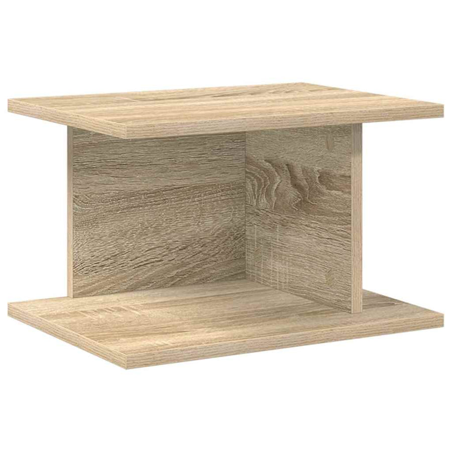 Nachtkastje 2 pcs Sonoma Eiken 40 x 30 x 25 cm Bewerkt hout