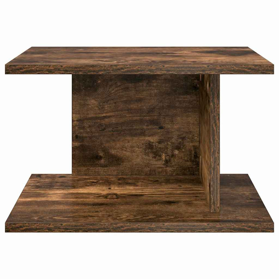 Nachtkastje Gerookt eiken 40 x 30 x 25 cm Bewerkt hout