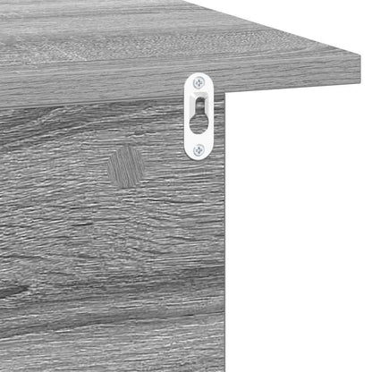 Nachtkastje Grijs Sonoma 40 x 30 x 25 cm Bewerkt hout