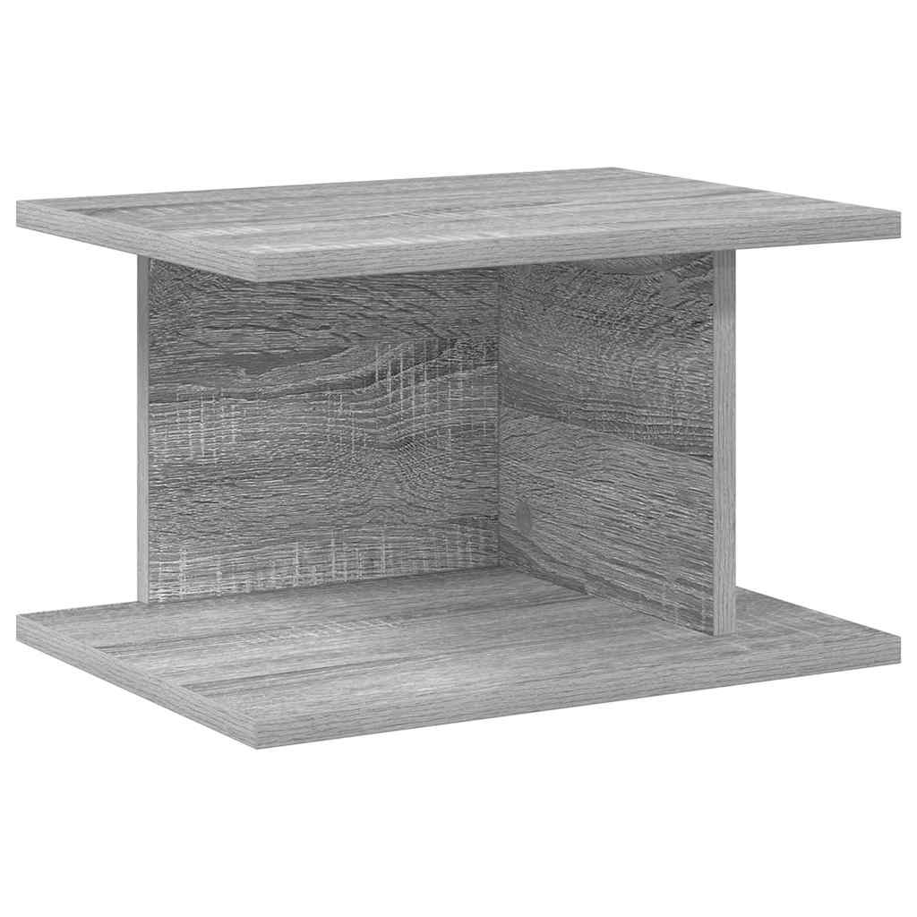 Nachtkastje Grijs Sonoma 40 x 30 x 25 cm Bewerkt hout