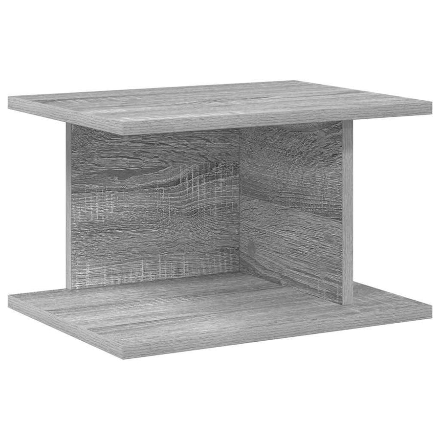 Nachtkastje Grijs Sonoma 40 x 30 x 25 cm Bewerkt hout