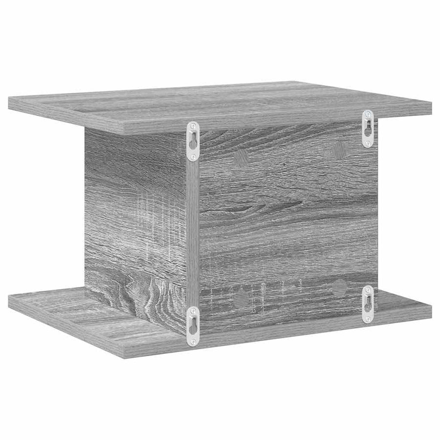 Nachtkastje Grijs Sonoma 40 x 30 x 25 cm Bewerkt hout