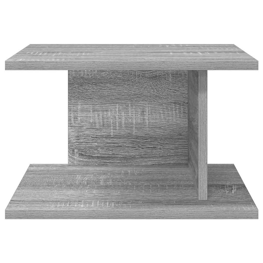 Nachtkastje Grijs Sonoma 40 x 30 x 25 cm Bewerkt hout