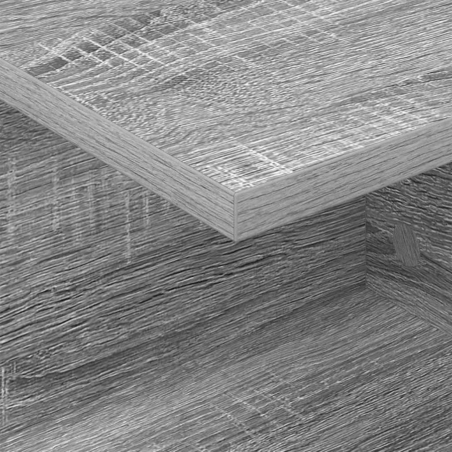 Nachtkastje 2 pcs Grijs Sonoma 40 x 30 x 25 cm Bewerkt hout