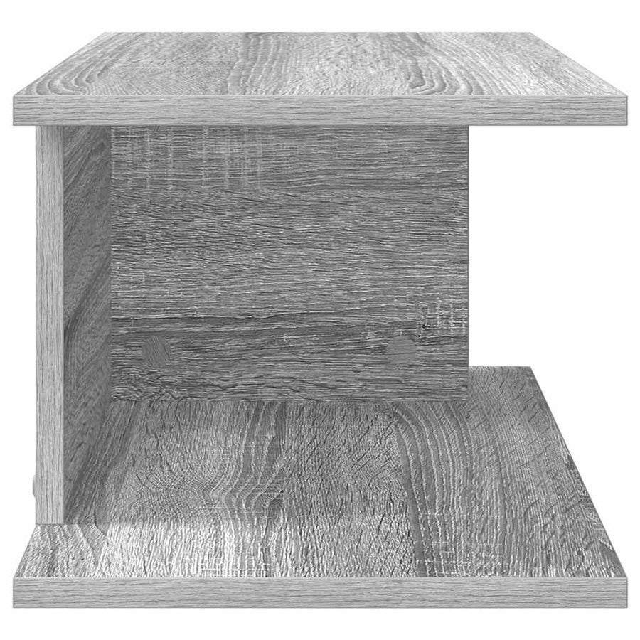 Nachtkastje 2 pcs Grijs Sonoma 40 x 30 x 25 cm Bewerkt hout