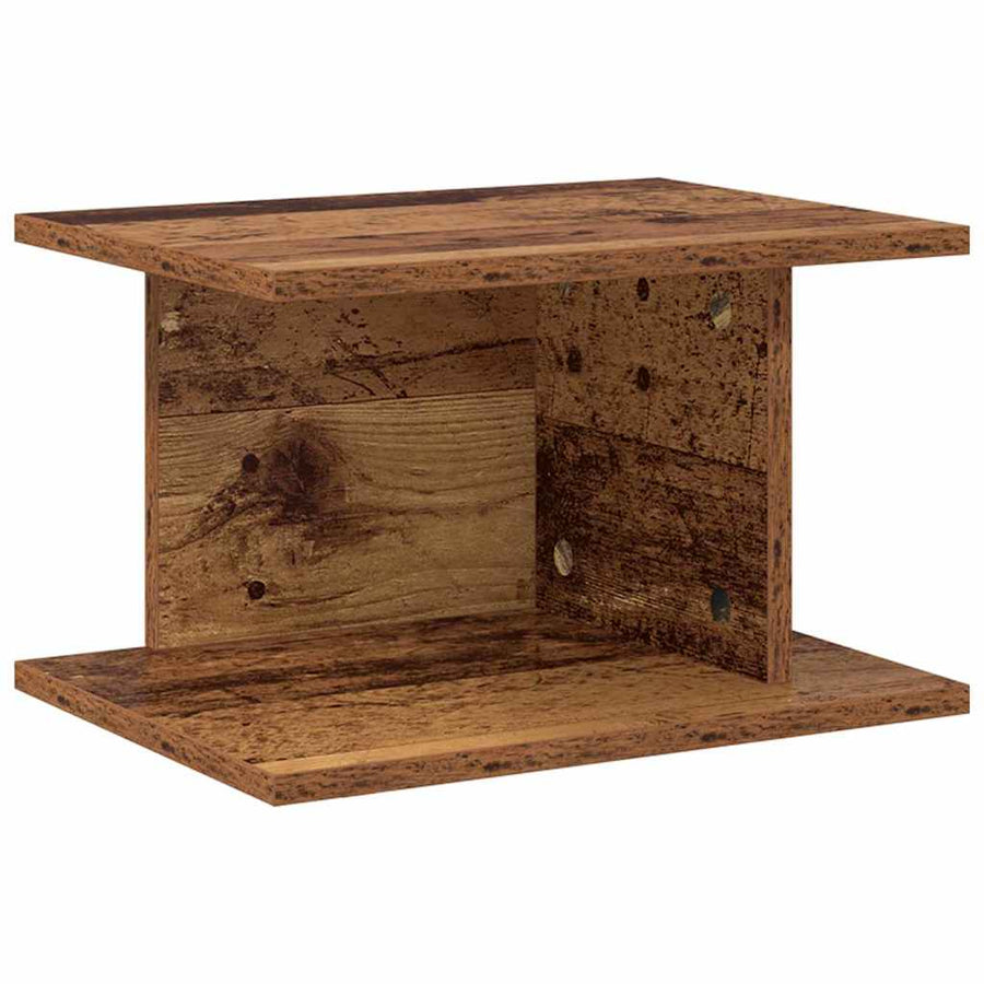 Nachtkastje Oudhout 40 x 30 x 25 cm Bewerkt hout