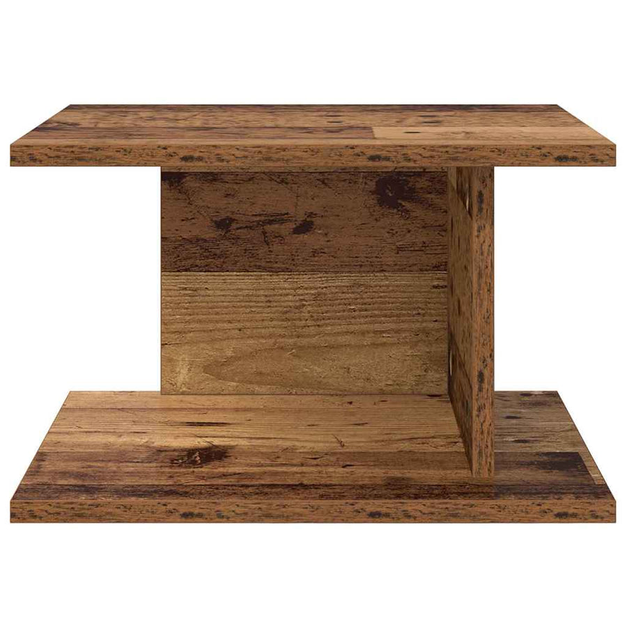 Nachtkastje Oudhout 40 x 30 x 25 cm Bewerkt hout
