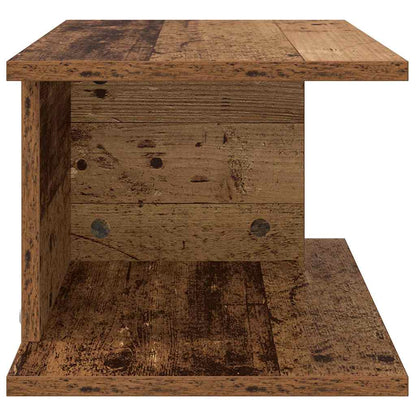 Nachtkastje Oudhout 40 x 30 x 25 cm Bewerkt hout