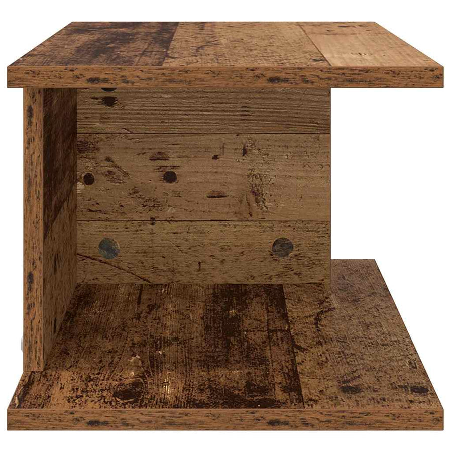 Nachtkastje Oudhout 40 x 30 x 25 cm Bewerkt hout