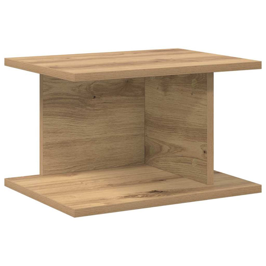 Nachtkastje Artisan Eiken 40 x 30 x 25 cm Bewerkt hout