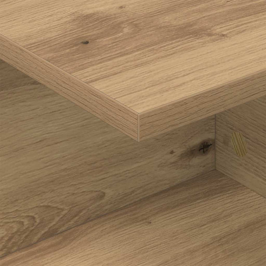 Nachtkastje 2 pcs Artisan Eiken 40 x 30 x 25 cm Bewerkt hout