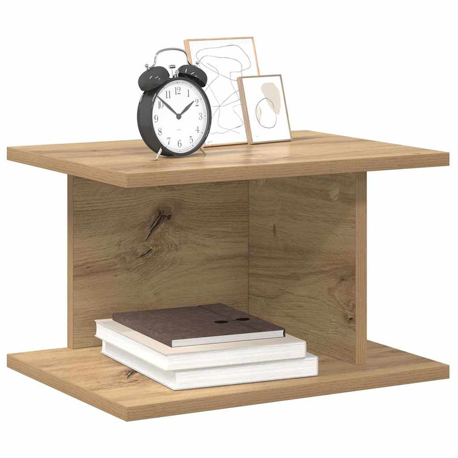 Nachtkastje 2 pcs Artisan Eiken 40 x 30 x 25 cm Bewerkt hout