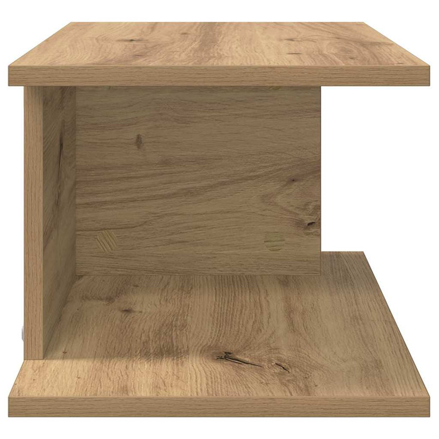 Nachtkastje 2 pcs Artisan Eiken 40 x 30 x 25 cm Bewerkt hout
